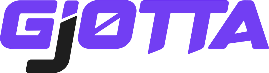 GJOTTA DJ — logotipo para fundo claro
